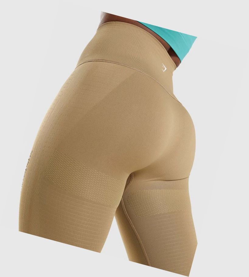 Gymshark Energy Seamless High Waisted Naisten Leggingsit Ruskea | XVHGQY917