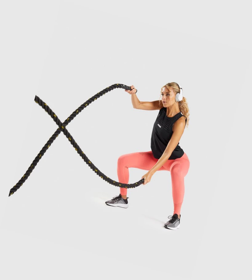 Gymshark Energy Seamless Loose Naisten Hihaton Paita Mustat | OINCQJ857