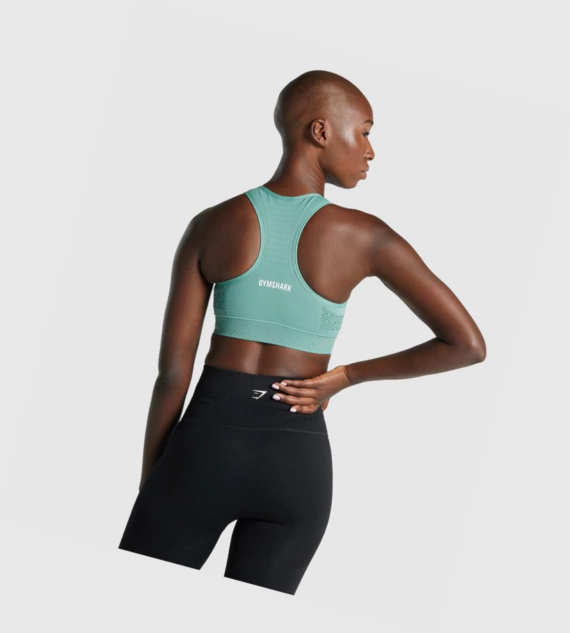 Gymshark Energy Seamless Naisten Urheiluliivit Vaaleanvihreä | VMYENO079