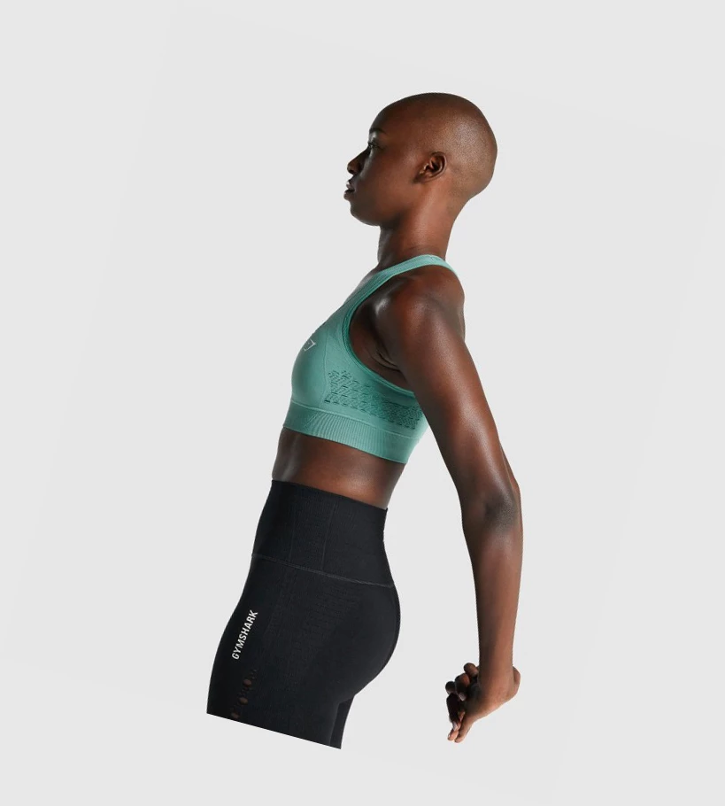 Gymshark Energy Seamless Naisten Urheiluliivit Vaaleanvihreä | VMYENO079