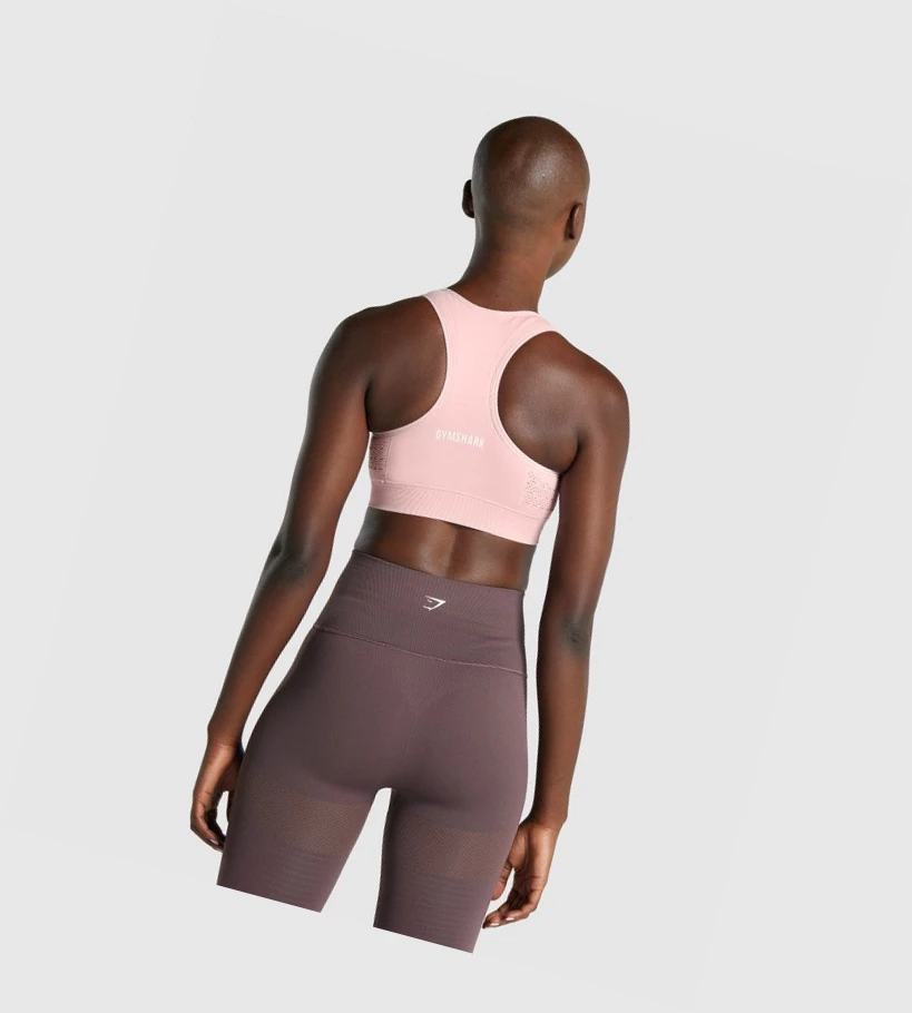 Gymshark Energy Seamless Naisten Urheiluliivit Vaaleanpinkki | WLRVIK254