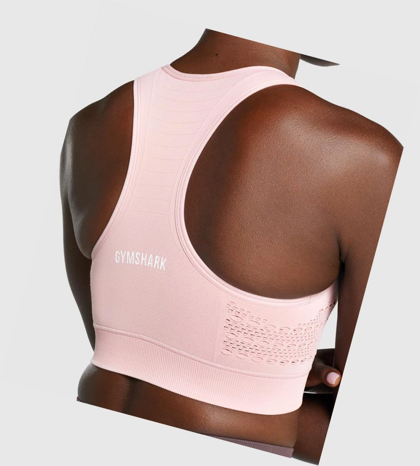 Gymshark Energy Seamless Naisten Urheiluliivit Vaaleanpinkki | WLRVIK254