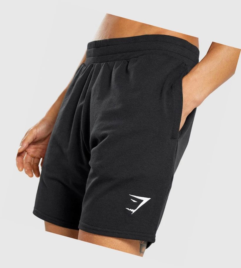 Gymshark Essential 7ﾔ Miesten Shortsit Mustat | GKBSIM674