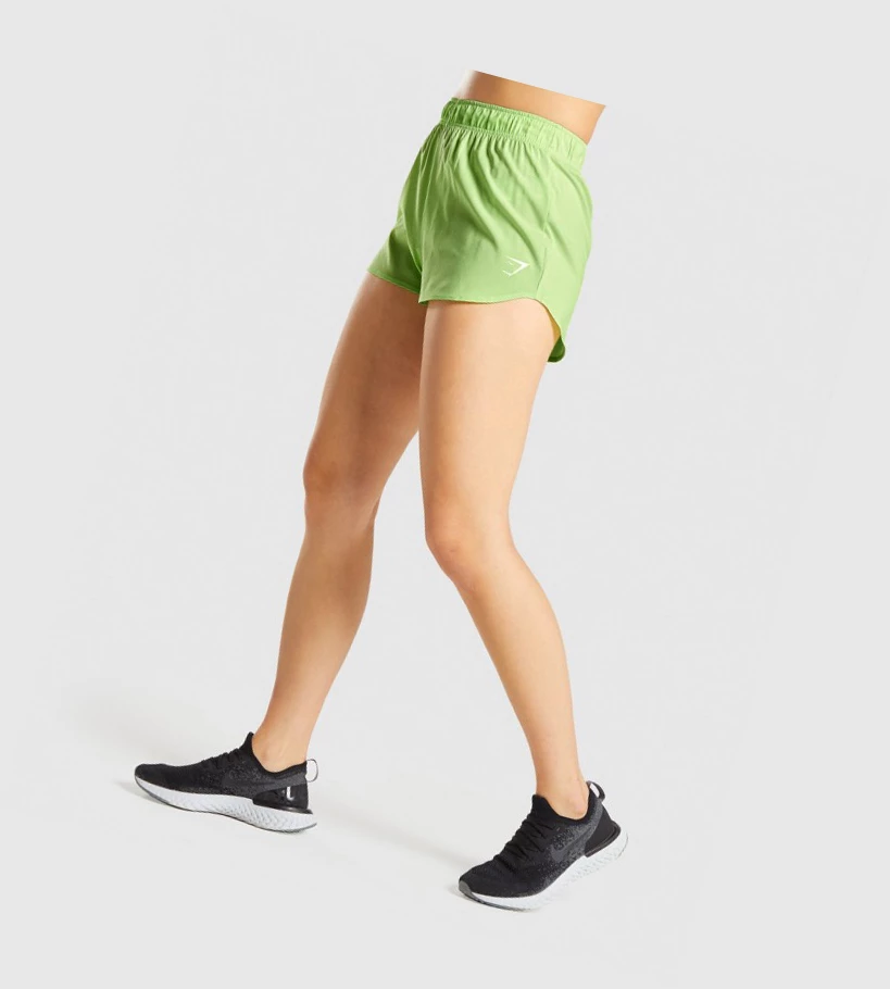 Gymshark Essential Loose Koulutus Naisten Shortsit Vihreä | VEPHOT158