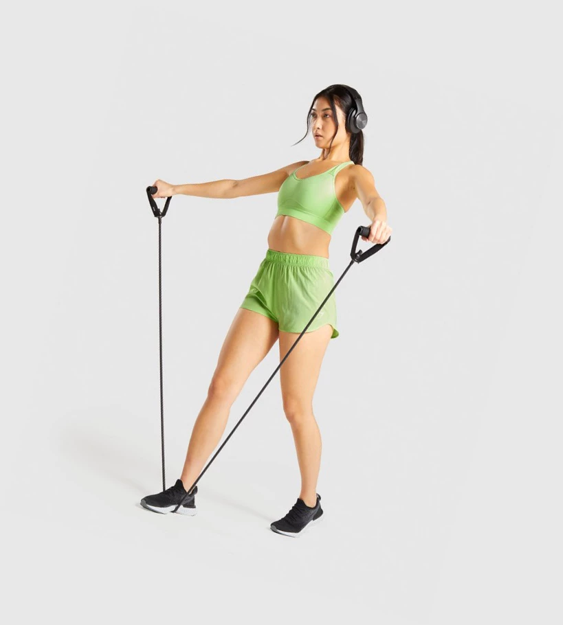 Gymshark Essential Loose Koulutus Naisten Shortsit Vihreä | VEPHOT158