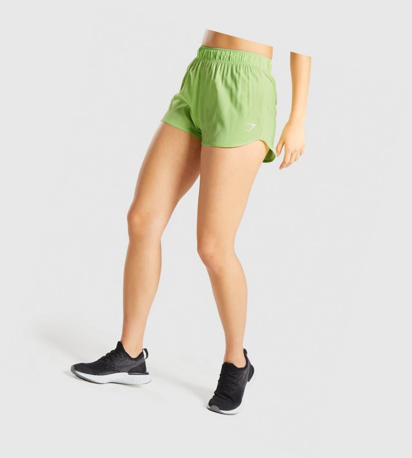 Gymshark Essential Loose Koulutus Naisten Shortsit Vihreä | VEPHOT158