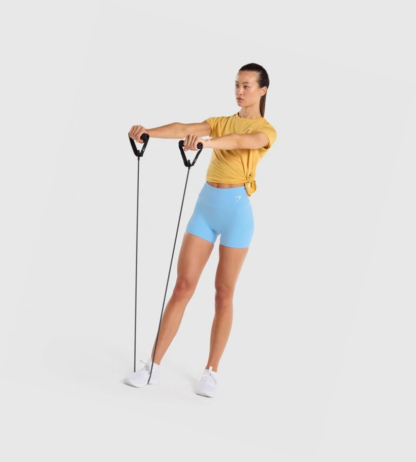 Gymshark Essential Naisten T Paidat Keltainen | PSOWBM408