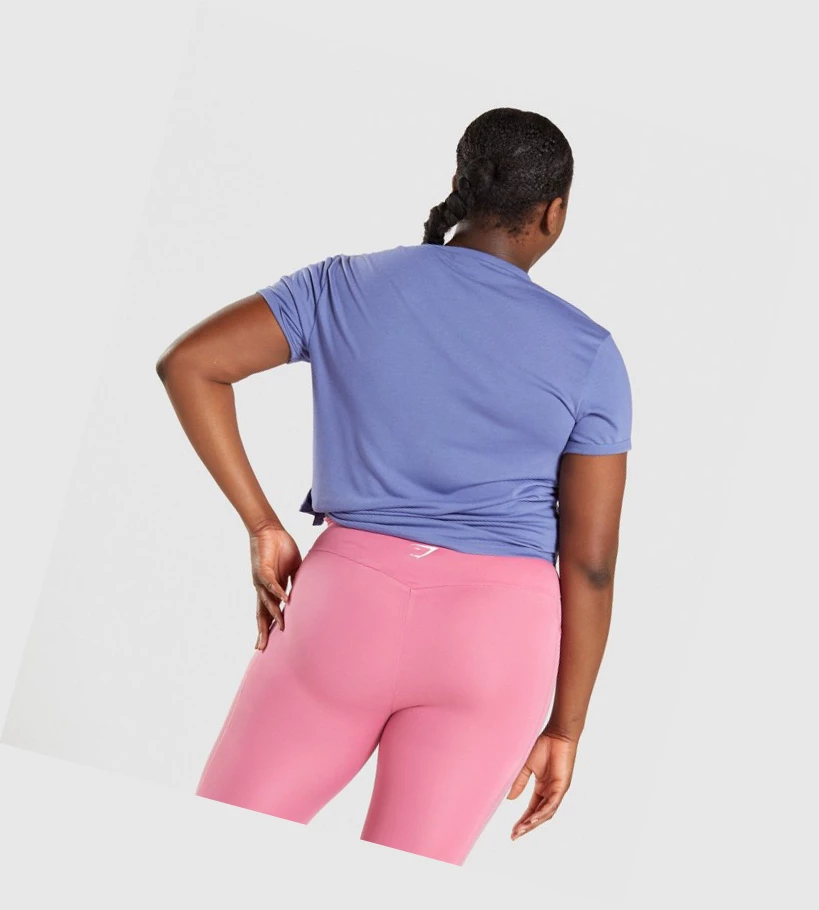 Gymshark Essential Naisten T Paidat Sininen | BDLIGM302