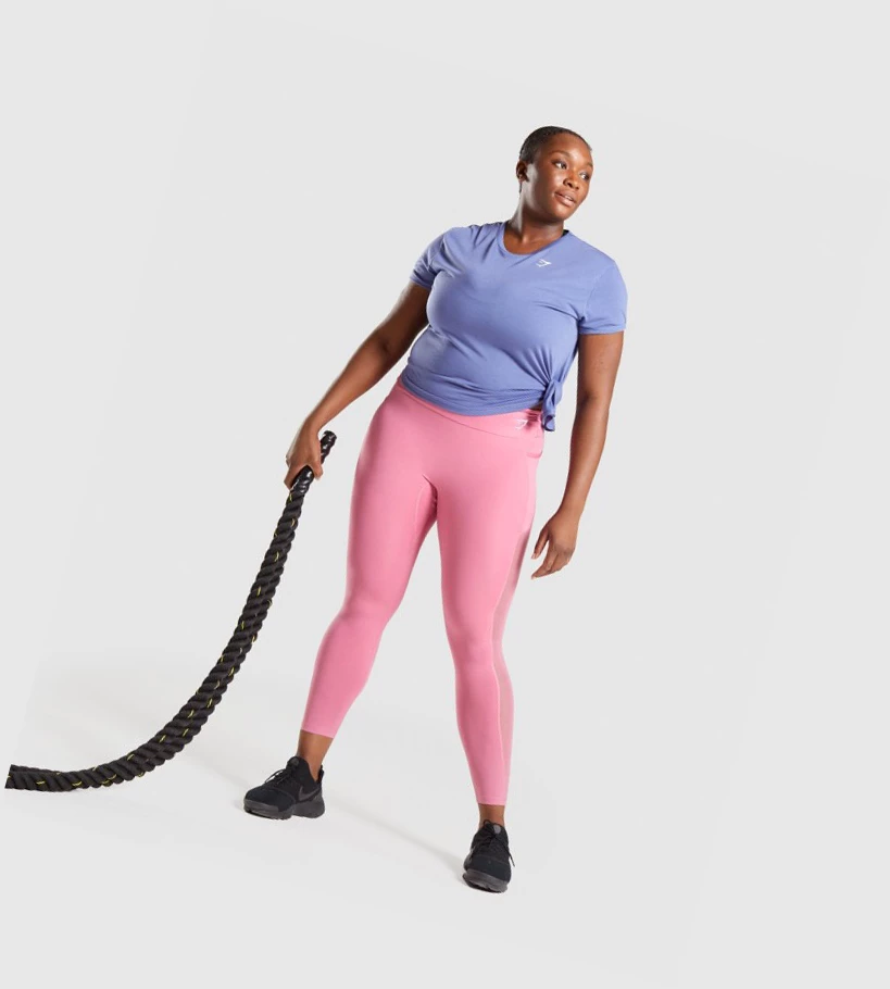 Gymshark Essential Naisten T Paidat Sininen | BDLIGM302