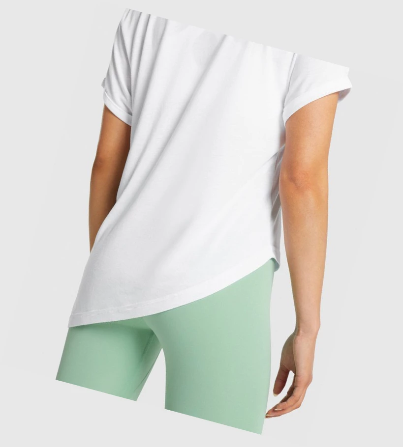 Gymshark Essential Naisten T Paidat Valkoinen | ZCPLIF392