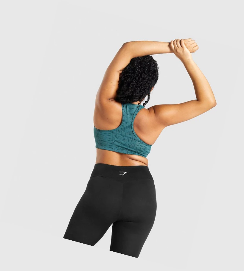 Gymshark Essential Racer Back Koulutus Naisten Urheiluliivit Tummanvihreä | KHTOMA842