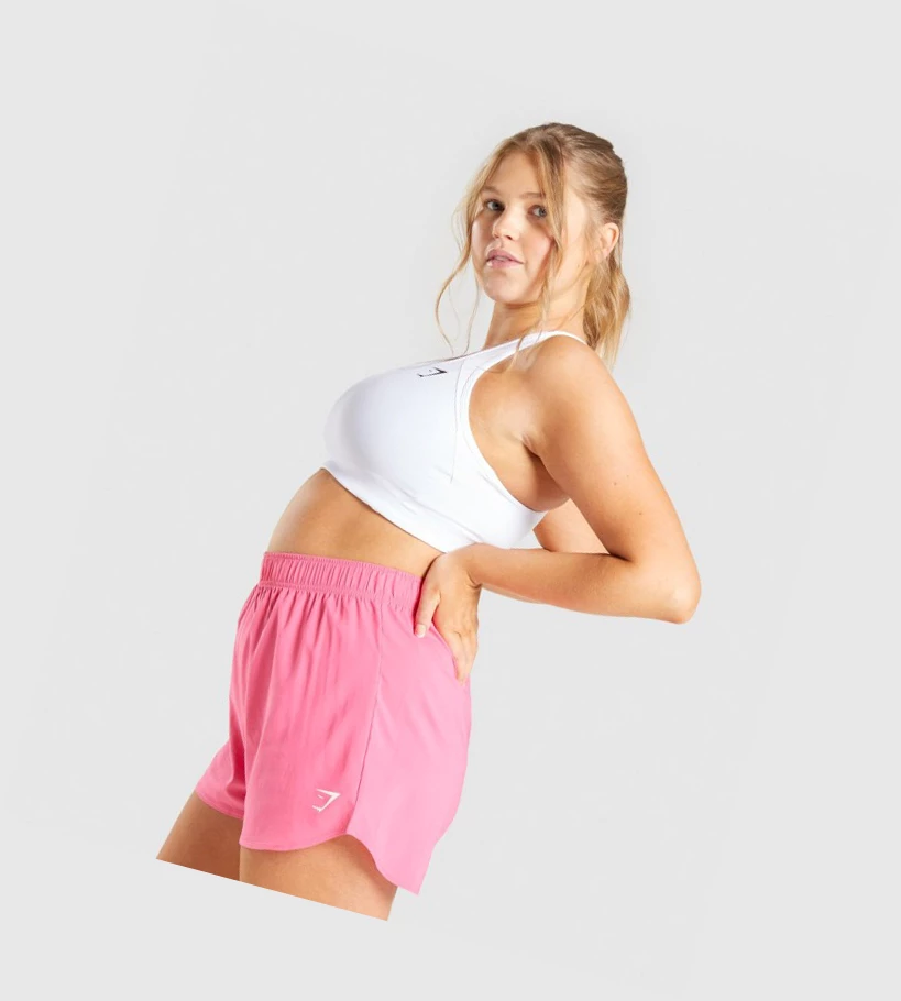 Gymshark Essential Racer Back Koulutus Naisten Urheiluliivit Valkoinen | NYLRFJ268