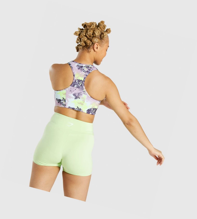 Gymshark Essential Racer Back Koulutus Naisten Urheiluliivit Camo | QYJBHZ057
