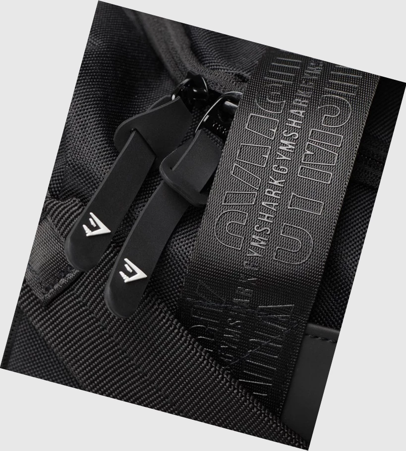 Gymshark Everyday Gym Miesten Laukku & Reppu Mustat | QHVDBN251
