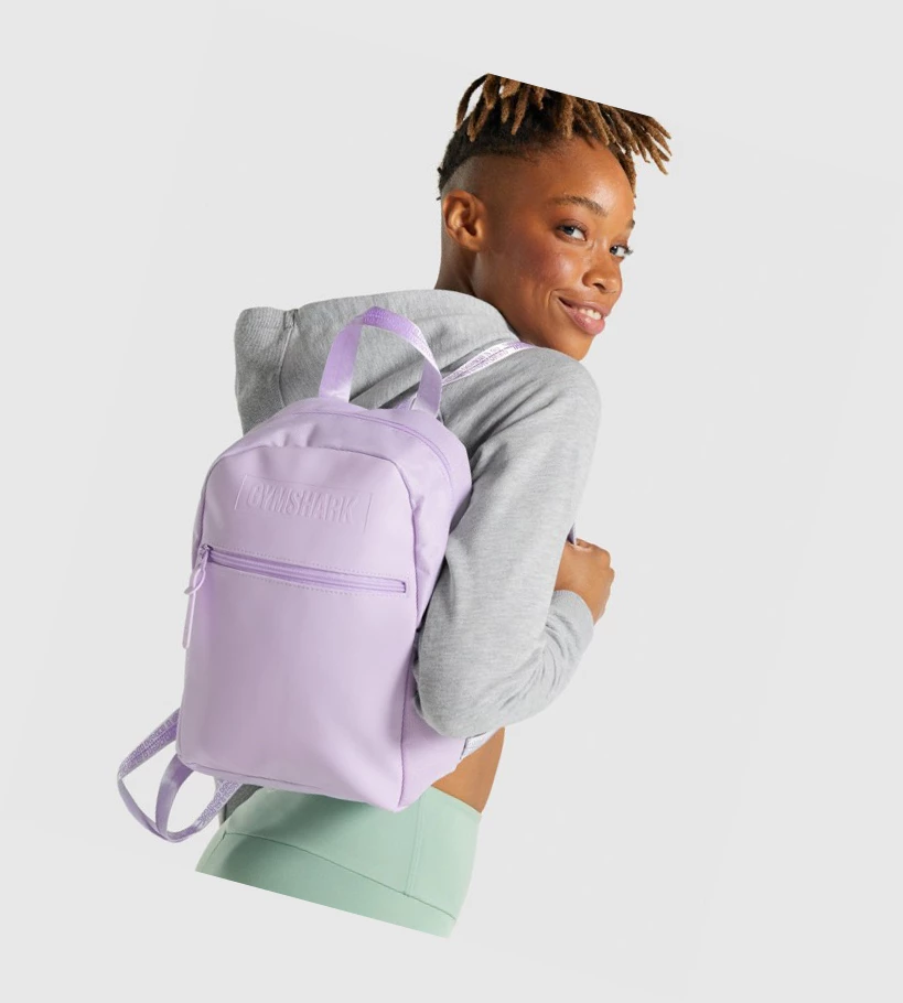 Gymshark Everyday Mini Miesten Laukku & Reppu Vaaleanvioletit | DVBZYK354