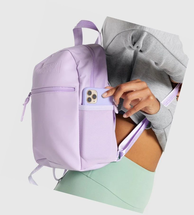 Gymshark Everyday Mini Naisten Laukku & Reppu Vaaleanvioletit | QCMSXY836