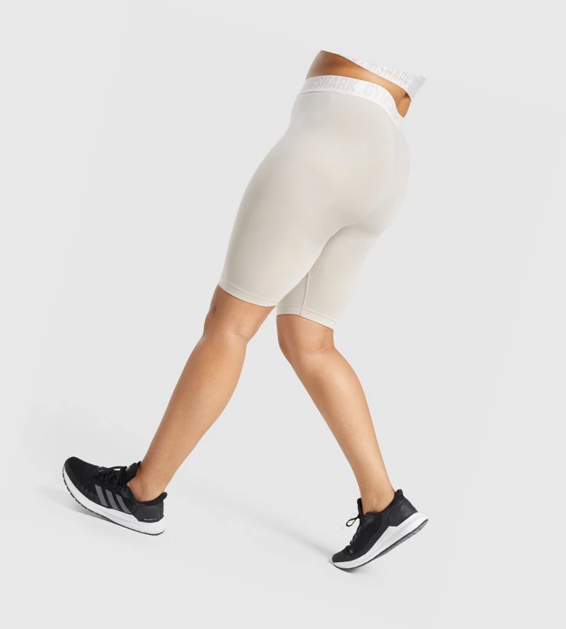 Gymshark Fit Seamless Cycling Naisten Shortsit Harmaat | CLNBRS106