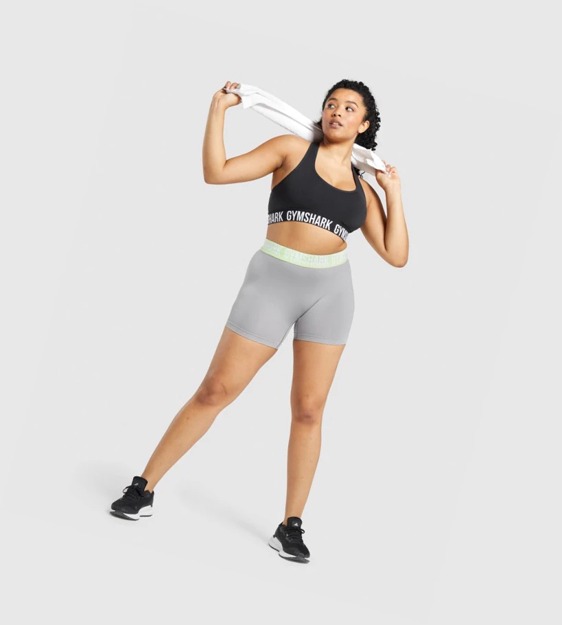 Gymshark Fit Seamless Naisten Shortsit Harmaat | PCIATK187