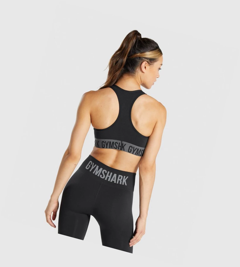 Gymshark Fit Seamless Naisten Urheiluliivit Mustat | ARHXVQ974