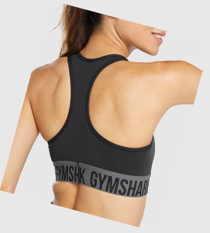 Gymshark Fit Seamless Naisten Urheiluliivit Mustat | ARHXVQ974