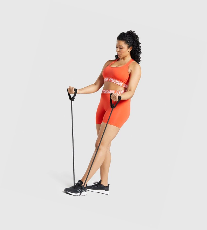 Gymshark Fit Seamless Naisten Urheiluliivit Oranssi | BYZJKL592