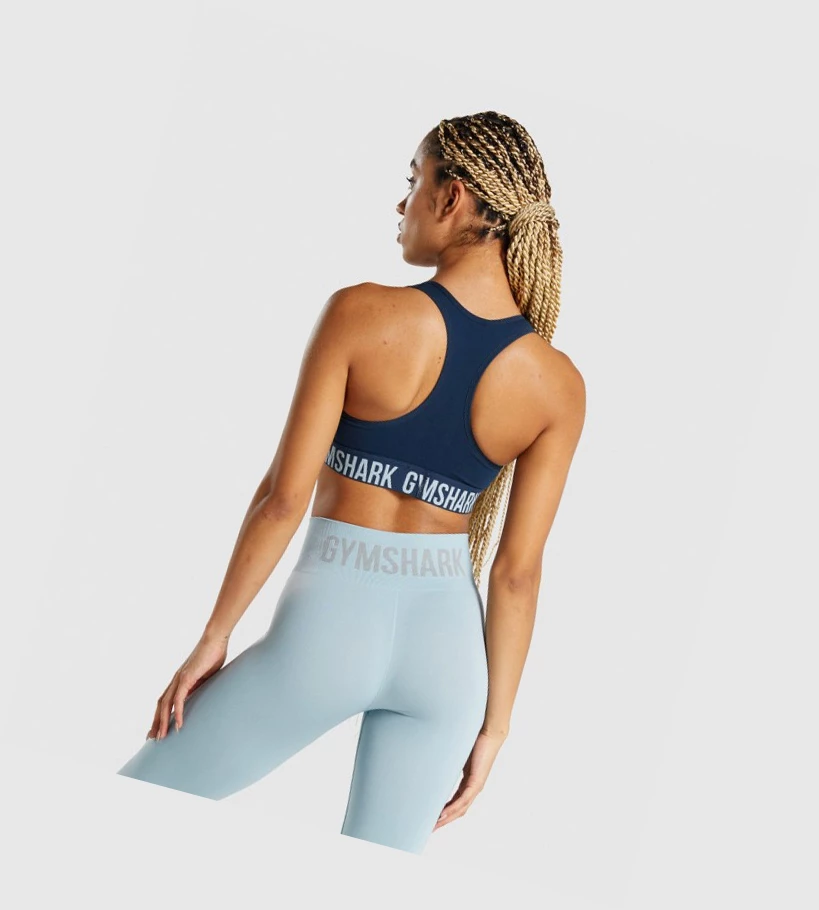 Gymshark Fit Seamless Naisten Urheiluliivit Laivastonsininen | PHTXZG510
