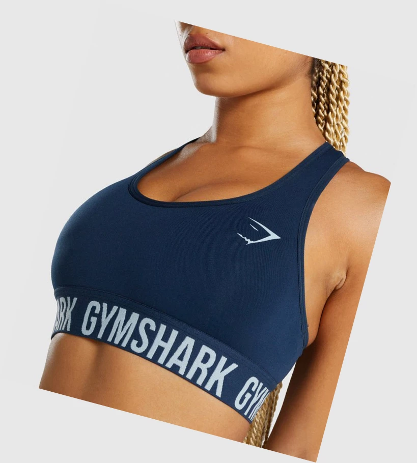 Gymshark Fit Seamless Naisten Urheiluliivit Laivastonsininen | PHTXZG510