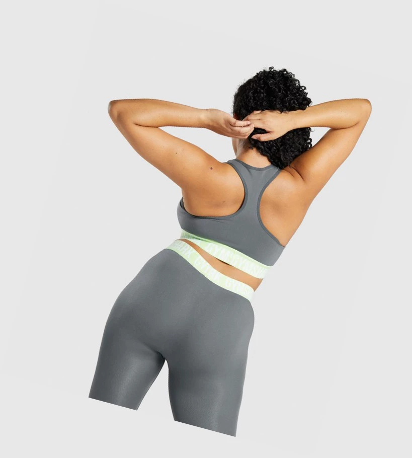 Gymshark Fit Seamless Naisten Urheiluliivit Harmaat | UNAJVR925