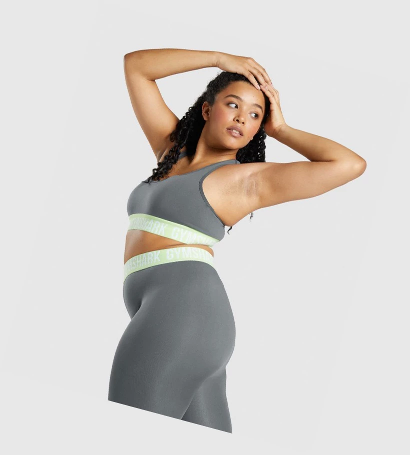 Gymshark Fit Seamless Naisten Urheiluliivit Harmaat | UNAJVR925
