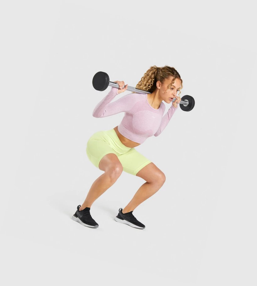Gymshark Flex Cycling Naisten Shortsit Vaaleanvihreä | AHNPDG630