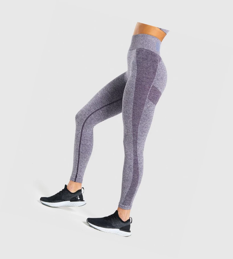 Gymshark Flex High Waisted Naisten Leggingsit Violetit | NIHOMQ538