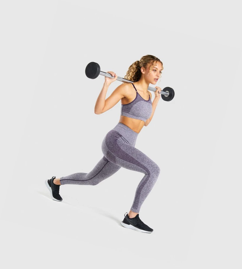 Gymshark Flex High Waisted Naisten Leggingsit Violetit | NIHOMQ538