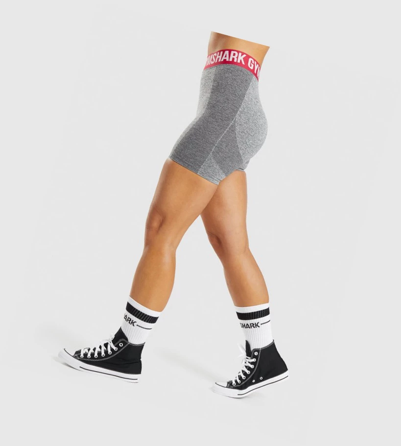 Gymshark Flex Naisten Shortsit Harmaat | DFEONW321