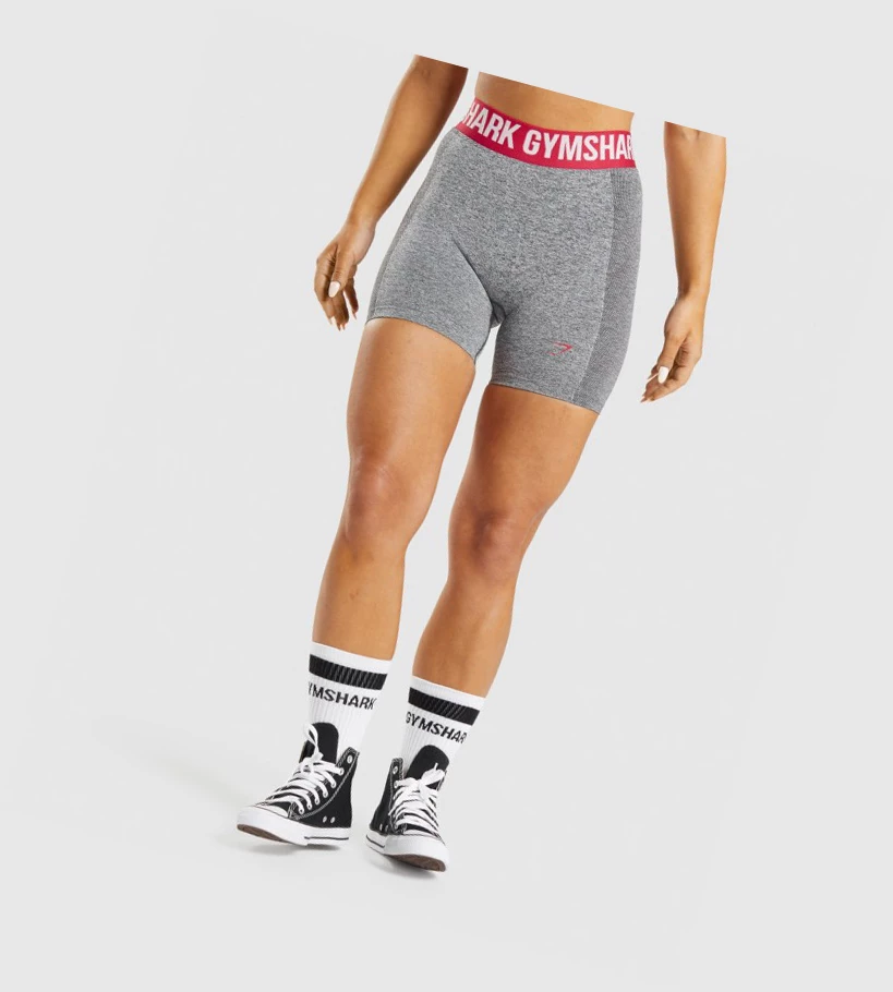 Gymshark Flex Naisten Shortsit Harmaat | DFEONW321