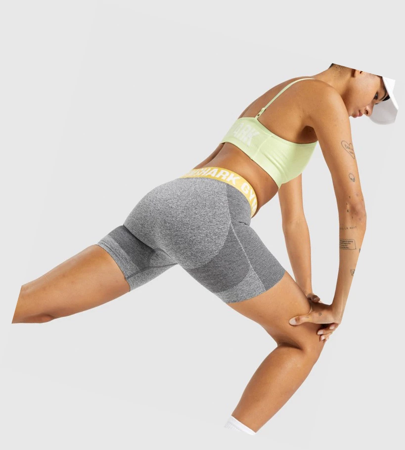 Gymshark Flex Naisten Shortsit Harmaat | KTNDYJ395