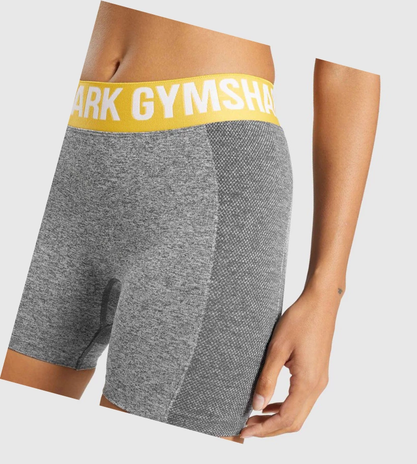 Gymshark Flex Naisten Shortsit Harmaat | KTNDYJ395