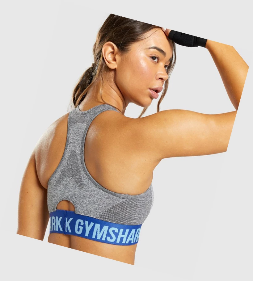 Gymshark Flex Naisten Urheiluliivit Harmaat | FUJKVW532