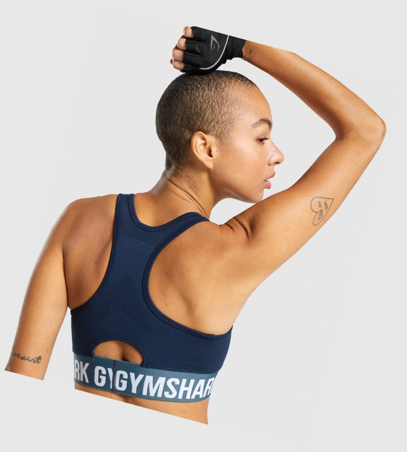 Gymshark Flex Naisten Urheiluliivit Laivastonsininen | ULXCTB189