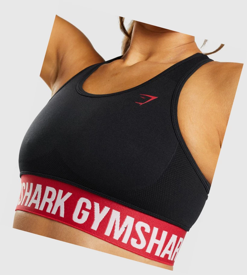 Gymshark Flex Naisten Urheiluliivit Mustat | NITWPQ149