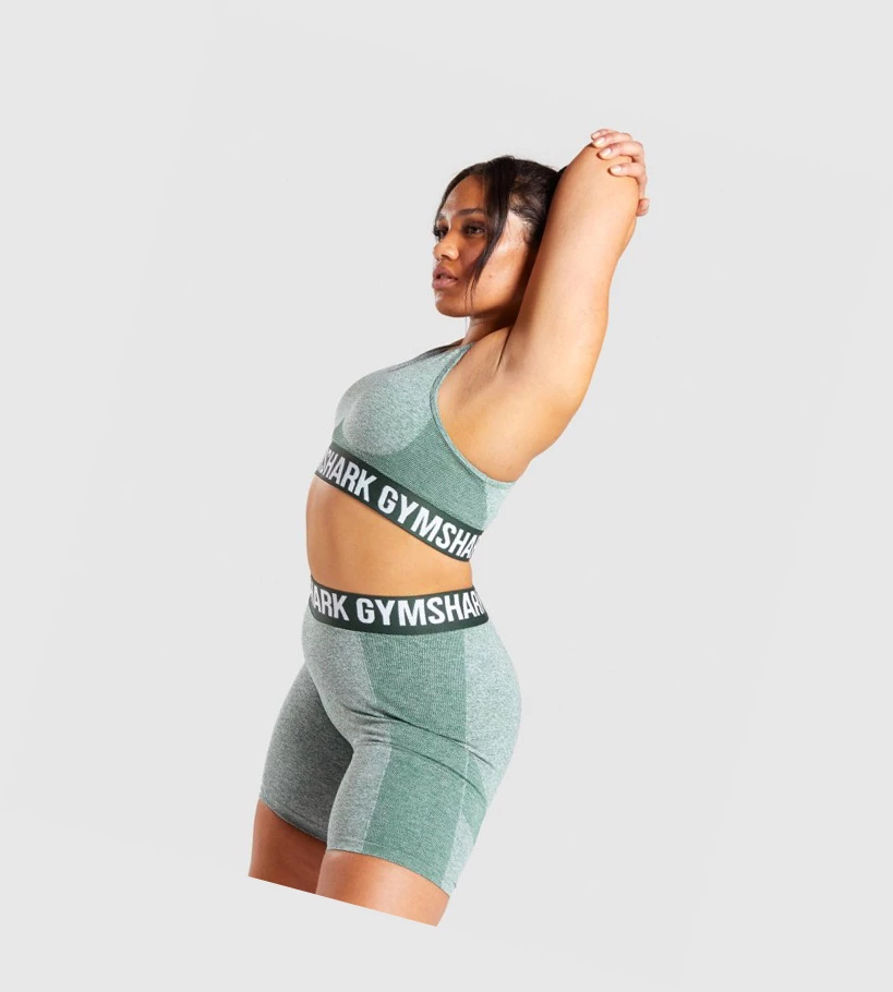 Gymshark Flex Naisten Urheiluliivit Tummanvihreä | NSMWFO132