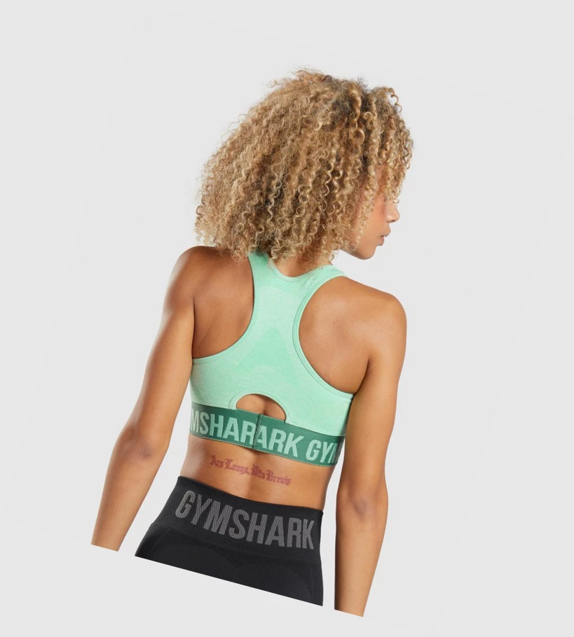 Gymshark Flex Naisten Urheiluliivit Vihreä | QPDKJM109