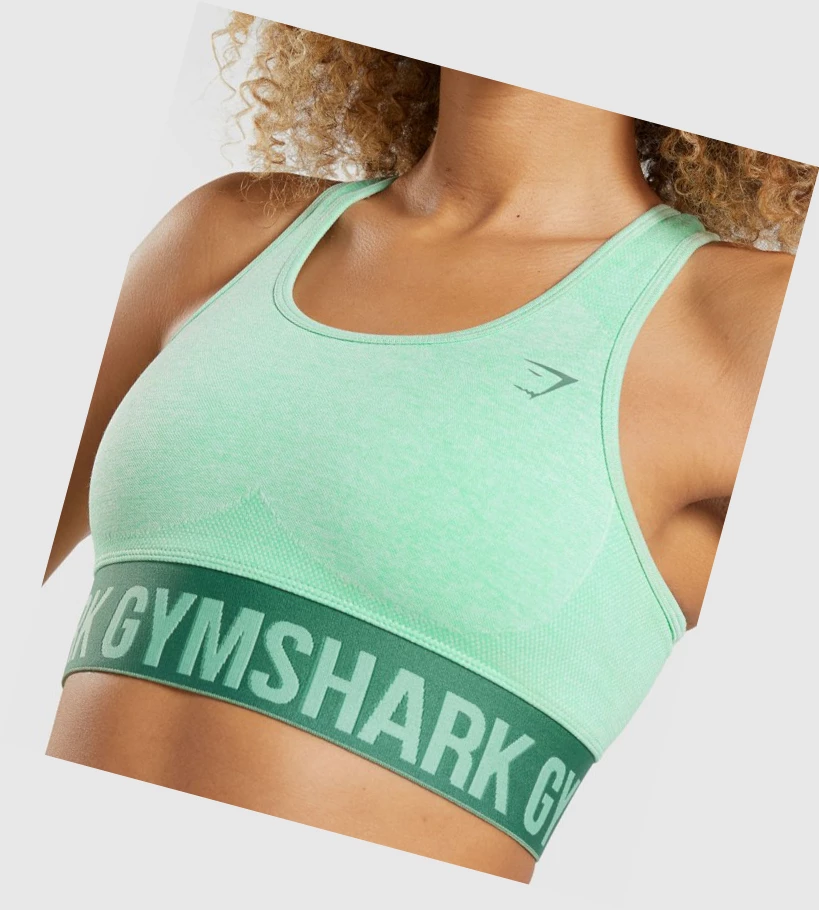 Gymshark Flex Naisten Urheiluliivit Vihreä | QPDKJM109