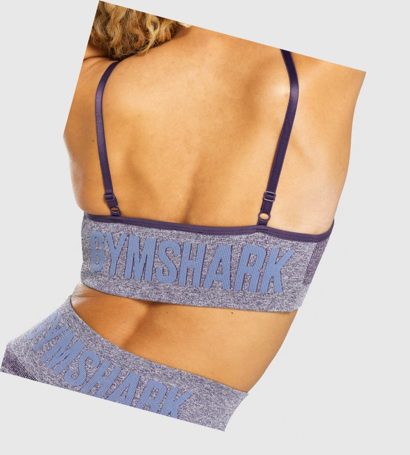 Gymshark Flex Strappy Naisten Urheiluliivit Violetit | ALPFJQ987