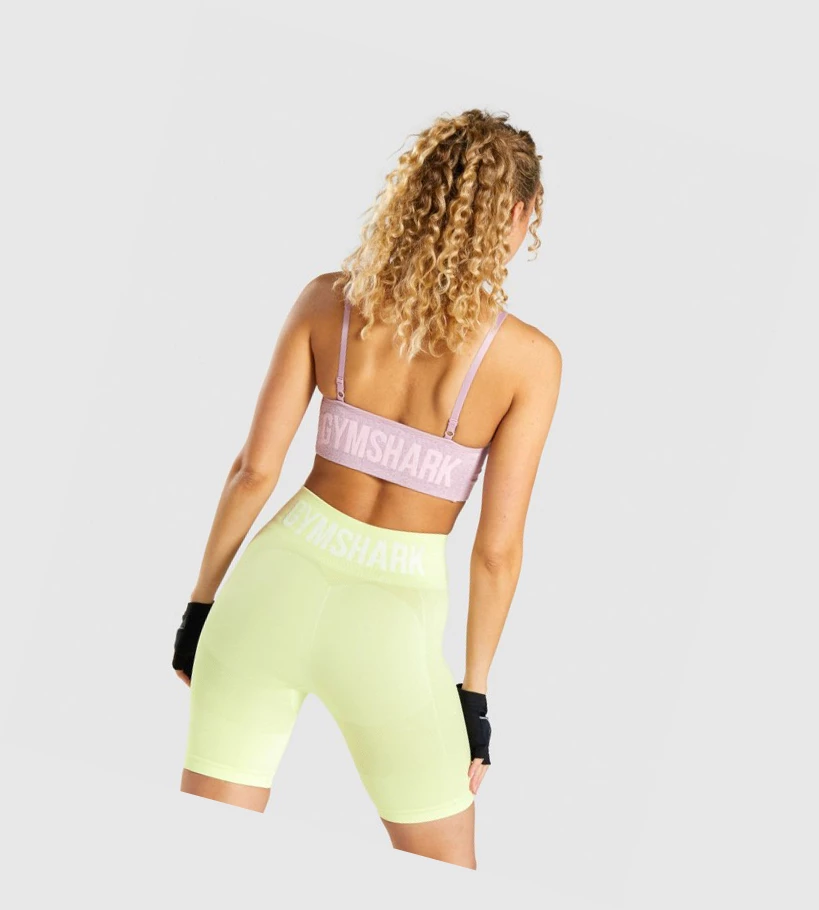 Gymshark Flex Strappy Naisten Urheiluliivit Vaaleanvioletit | DIZHPN310