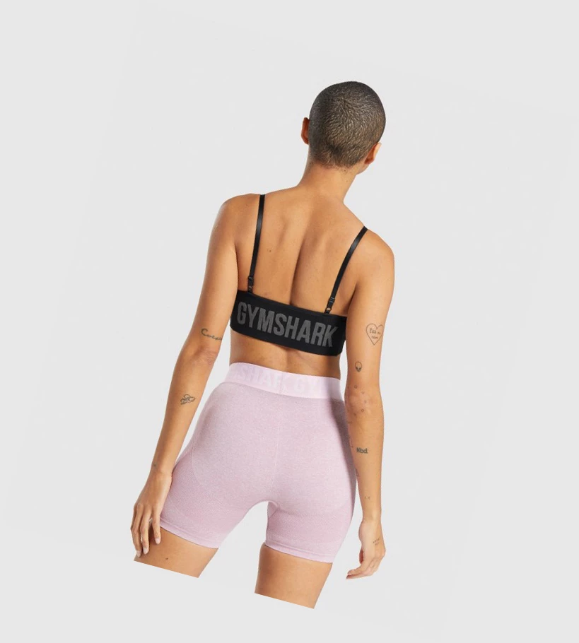 Gymshark Flex Strappy Naisten Urheiluliivit Mustat Harmaat | FMWGOR597