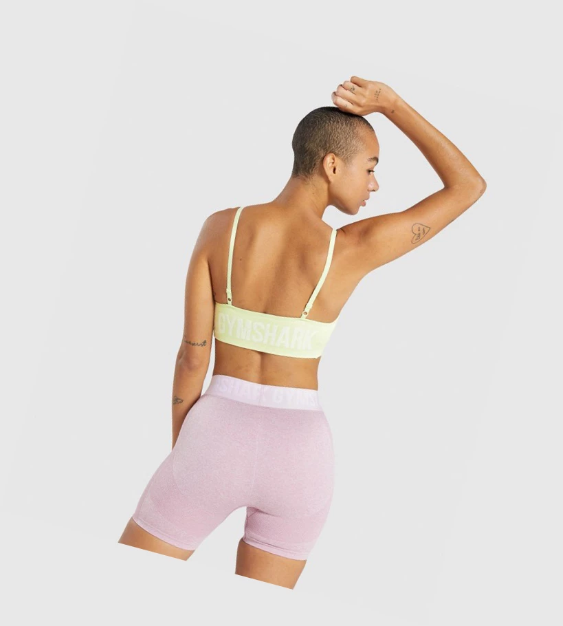 Gymshark Flex Strappy Naisten Urheiluliivit Vaaleanvihreä | OIKXYV982