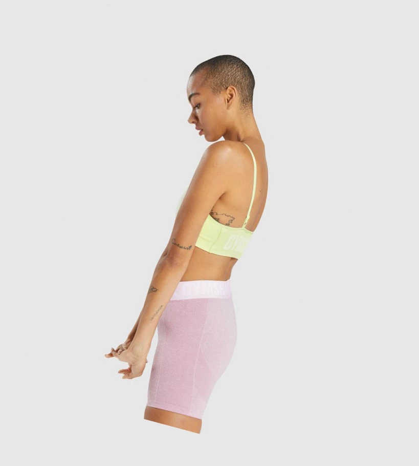 Gymshark Flex Strappy Naisten Urheiluliivit Vaaleanvihreä | OIKXYV982