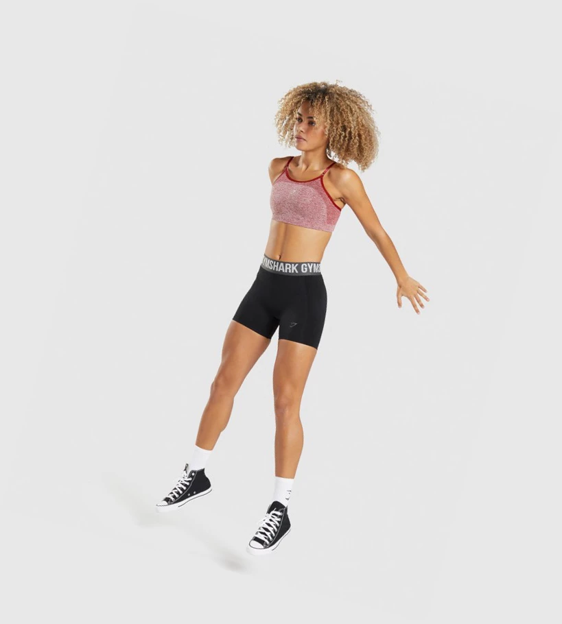 Gymshark Flex Strappy Naisten Urheiluliivit Viininpunainen | UHZOSM943