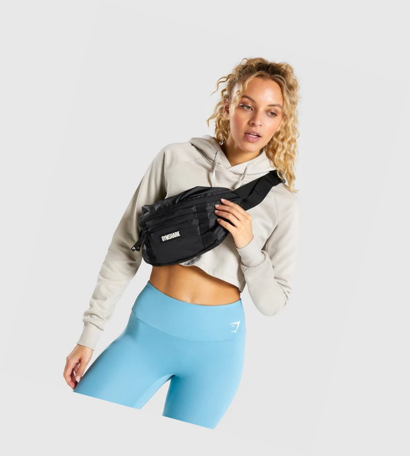 Gymshark GS Cross Body Naisten Laukku & Reppu Mustat | RHXUJS197