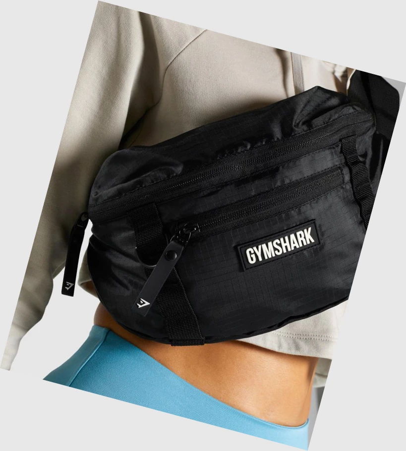Gymshark GS Cross Body Naisten Laukku & Reppu Mustat | RHXUJS197